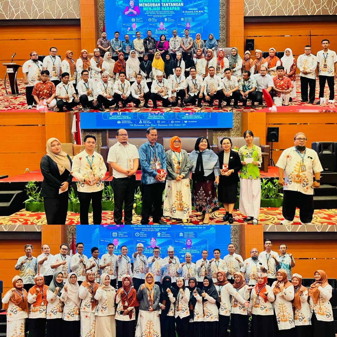 Wujudkan Sekolah Ramah Anak, SMA Negeri 1 Kota Besi Ikuti IHT "Budaya Sekolah Aman dan Nyaman, Bergerak Bersama, Mengubah Tantangan Menjadi Harapan"